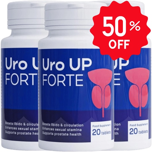 Uro Up Forte pachet promoțional 3 flacoane cu reducere